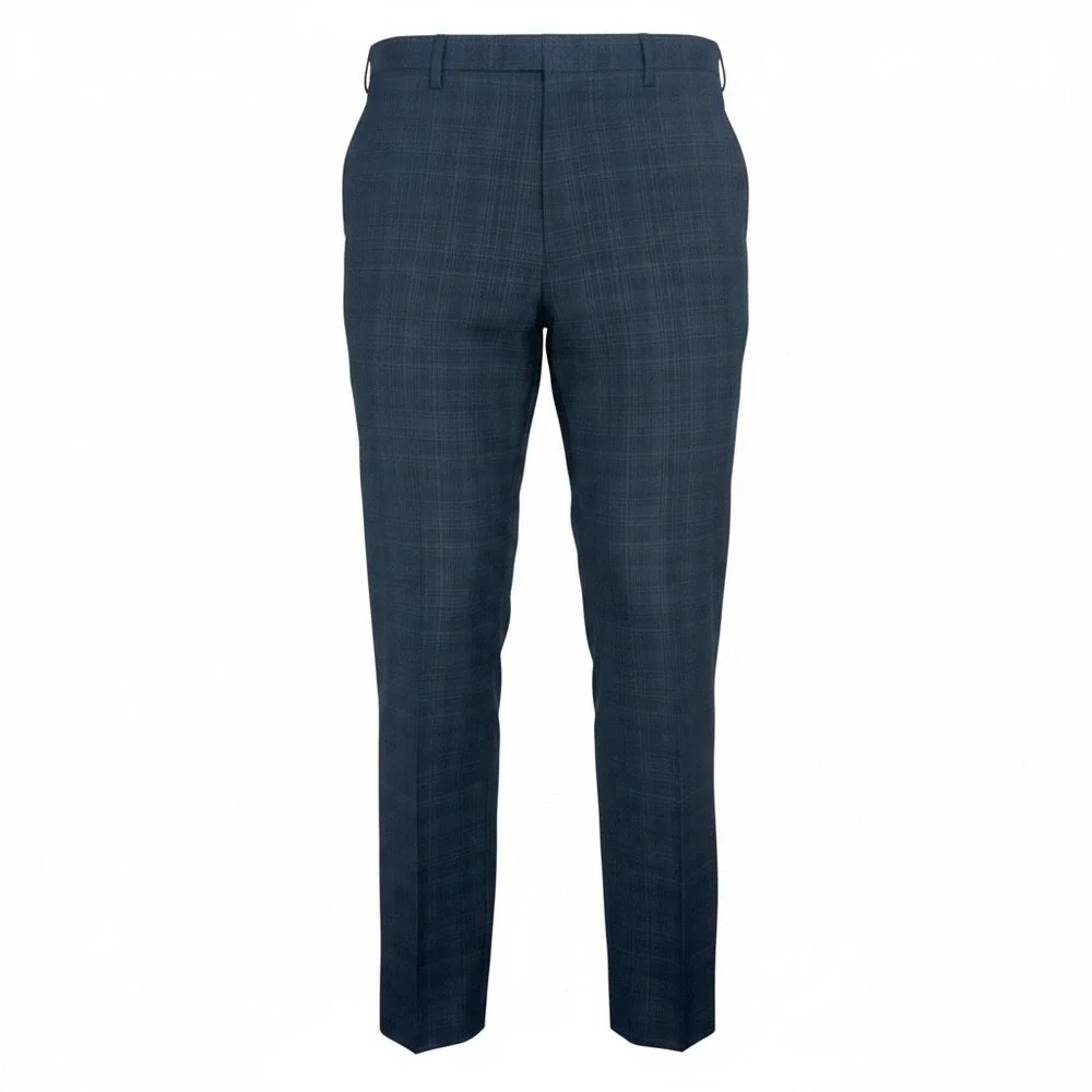 Nike Golf Mens‎ Grey Plaid Dri-FIT Performance Pants 36x30 398616-010